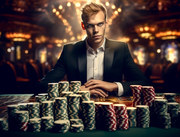 Andar Bahar live dealer card draw on mariatogel slot studio table